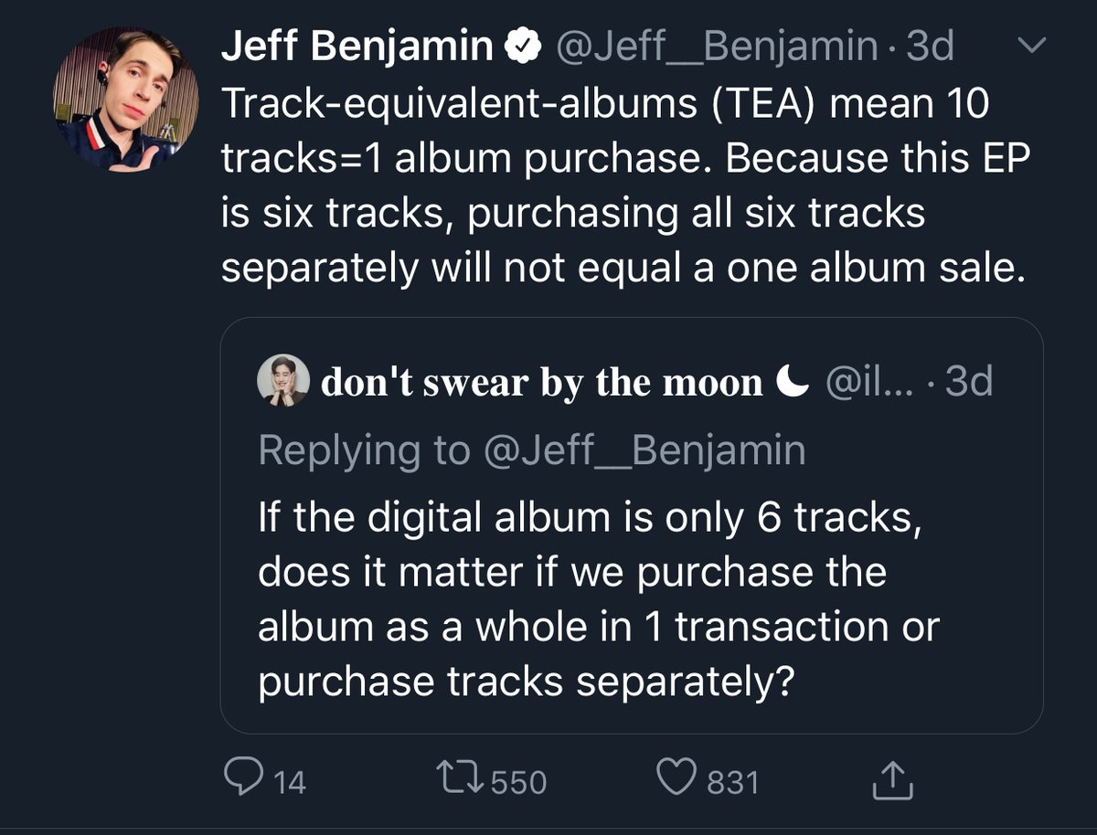 Fantasia X only has 7 tracks  If you're in the US, DO NOT BUY THE TRACKS INDIVIDUALLYiTunes Charts mean very little except a cute little article but if you purchase the tracks separately, you lose the album sale. Since ya'll take Jeff Benjamin's word as law, here it is: