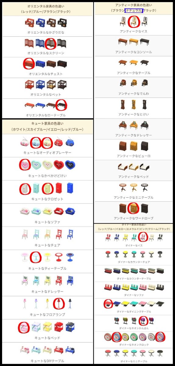 kaze_game's tweet photo. 【カタログコンプ途中経過】5/3現在①
マイル家具一覧、〇〇シリーズ家具、ミュージック
#あつまれどうぶつの森 #あつ森 #カタログコンプ https://t.co/RhpBZZ6B7H