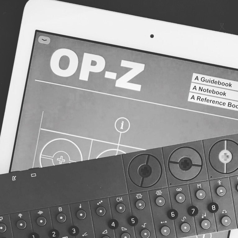 SynthDawg's tweet image. The OP-Z Notebook