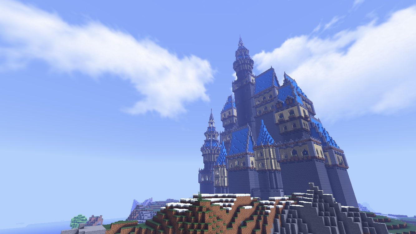 猫のみんと 1日で簡単シンプルなお城を生やしました マイクラ マイクラ建築 Minecraft マイクラpe バニラ建築学部 T Co Mtssojz7lx Twitter