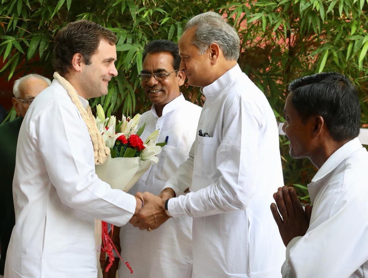 chiranjeevijety's tweet photo. Happy birthday to the Chief Minister of Rajasthan shri @ashokgehlot51 ji on his #birthday.
In your leadership and guidance, this is the wish of #Rajasthan to touch new lines. #ChiranjeeviJetty #WithCJ #NimmaCJ https://t.co/XUY8Upkpnr