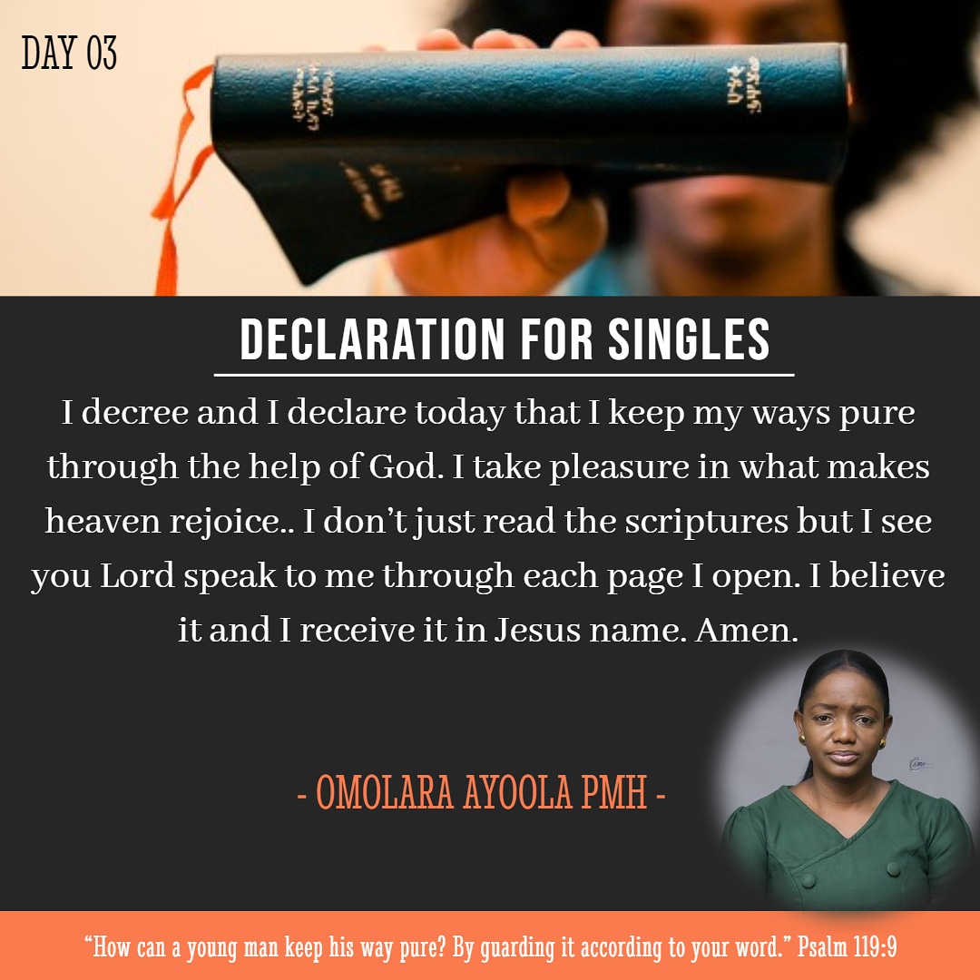 ayoolapmh's tweet photo. I decree and declare.......,
#omolaraayoolapmhofficial
#wallfoundation
#Ayoolaomolarapmh
#smhphotographyshotz
#wallfoundation
#heart2heartwithpmh
#sexualpurityacademy
#girlhelpedbyGod
#femalespeakers 
#pepese
#wfs
#theiconic
#declarationforsingles
#Day3 https://t.co/YU1utxcp4r