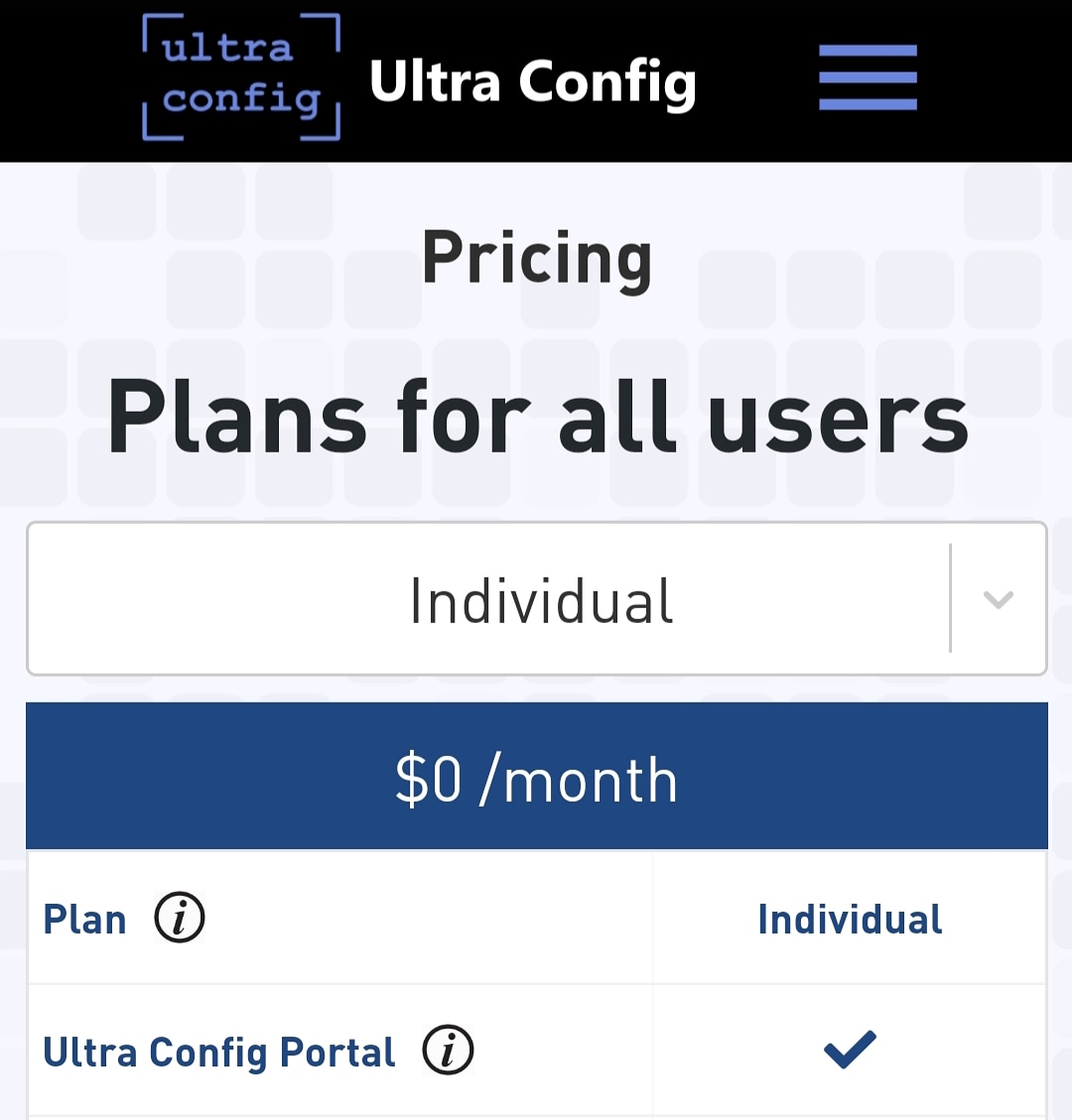 Ultra Config tweet media