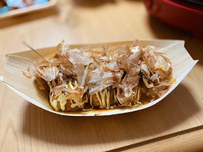 GWなのでたこ焼き作りました🐙 