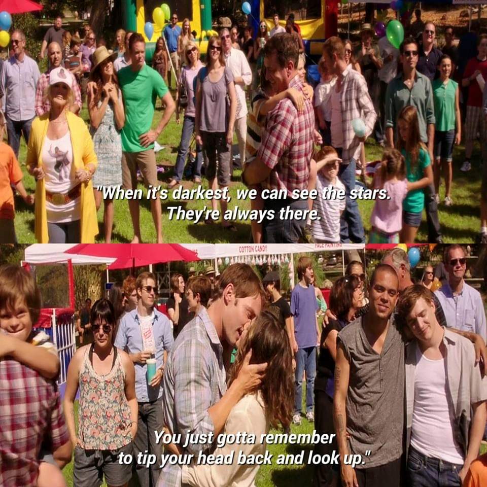 76) Just Before I Go (2014)"The trick to beating fear is to live a life so full that there is no room for it. Fear thrives in emptiness, so just fill it up, I know u can do it." 