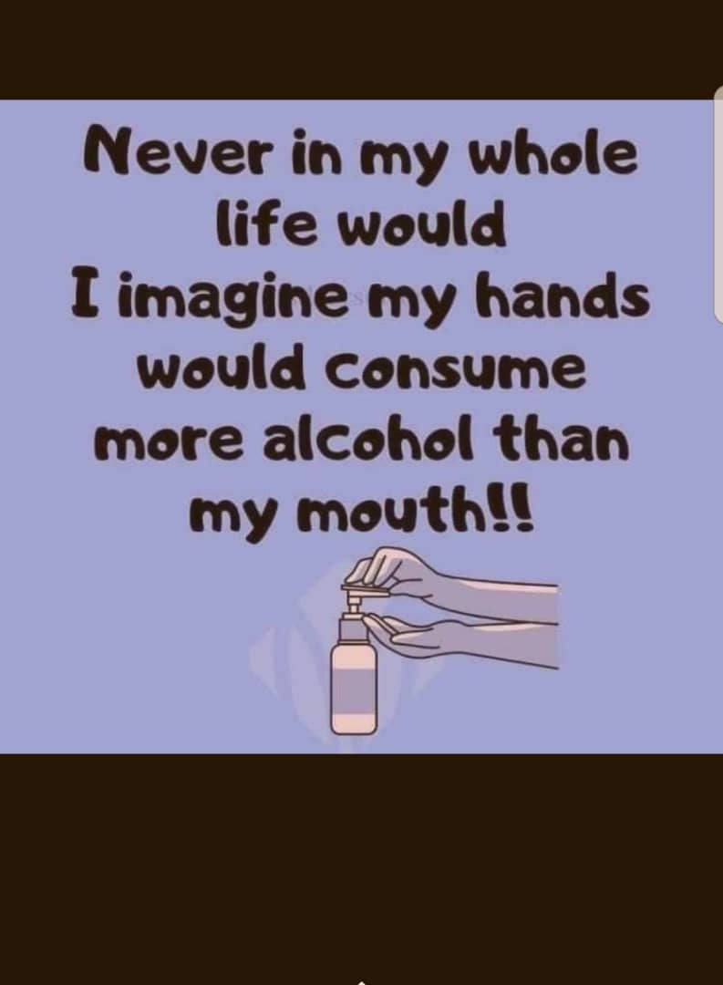 Pyshapiper's tweet image. Thanks to covid 19...my hands now consume more 🍾🍾