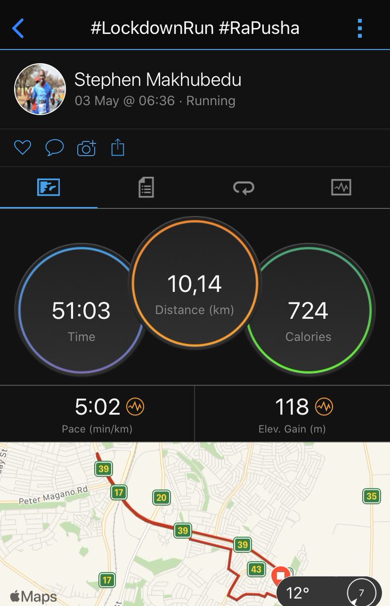 makhubedusn's tweet image. #LockdownRun 
#Day3
#RaPusha