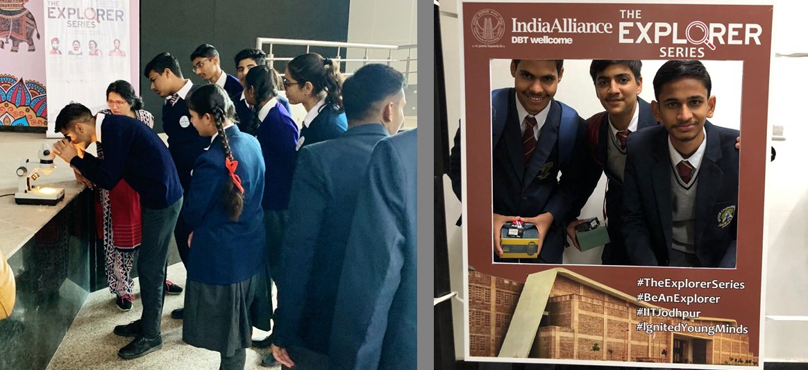 India_Alliance's tweet photo. #TheExplorerSeries🔍 by India Alliance is an effort at exposing Indian youth to the excitement of #science through engagement with #scientist-explorers 👩🏽🔬👨🏽🔬
Learn more about the guiding idea, format, and lessons learnt from 4 editions of this event 👇🏾
https://t.co/a5hamhw0K3 https://t.co/nJah4tY08d