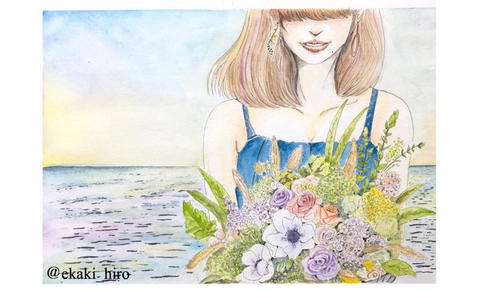 アナログとデジタルの融合作品のtwitterイラスト検索結果