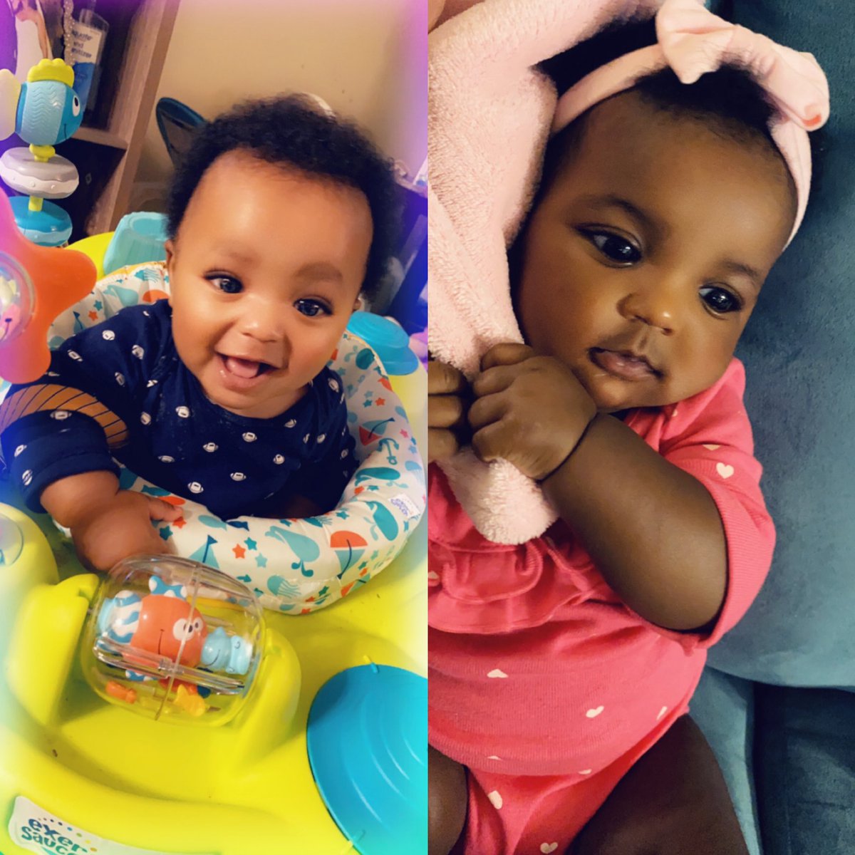 GrayTrinette's tweet photo. 6 months already. Time flies when you are having fun 💙💜#leahaubrie #liamaugust #wilsontwins https://t.co/n8vfJKblD5