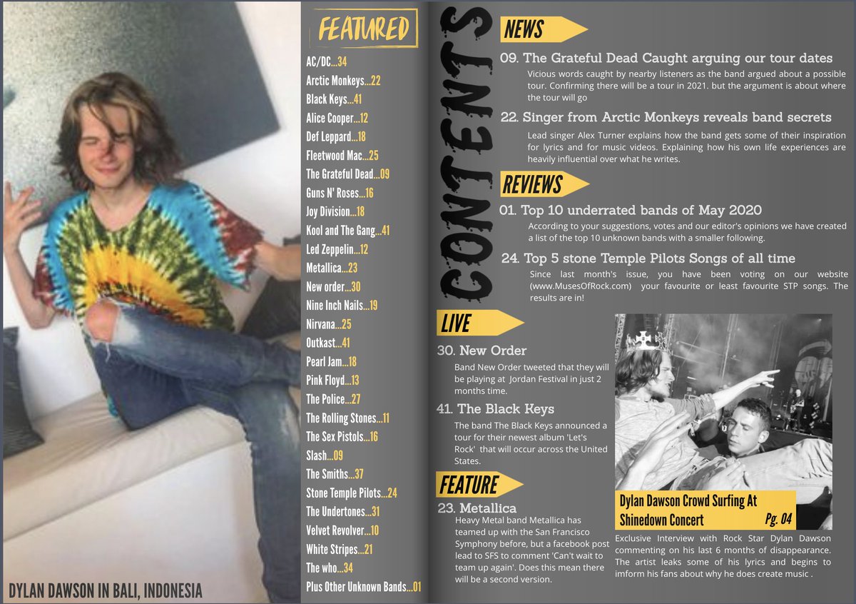 JCD_MediaS's tweet photo. Extremely impressed with Isis' professional music magazine that she has created during #JCDdistancelearning #JCDyear12 #JCDmedia https://t.co/s4Z52X64WZ