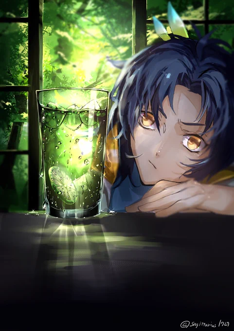 #本丸視察 
昼下がりと夜の様子です 