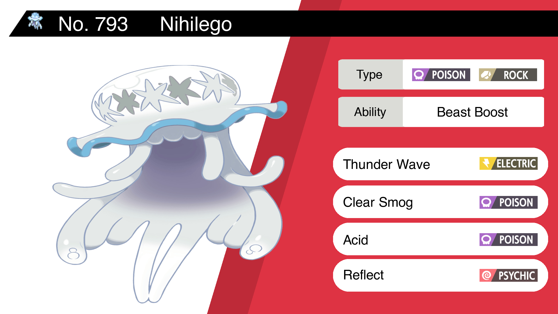 What is the best moveset for Nihilego in Pokemon GO?