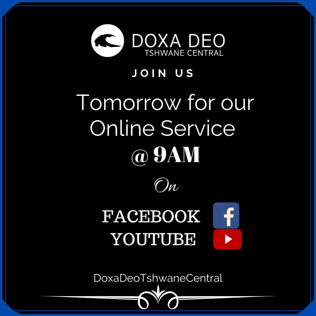Doxa Deo Tshwane Central (@DoxaDeoCentral) / Posts / X