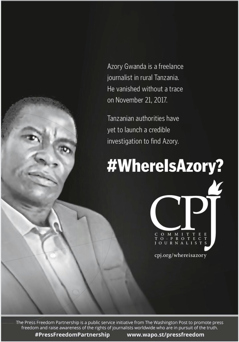 IsmailJussa's tweet photo. Katika kuadhimisha Siku ya Uhuru wa Habari Duniani leo, pamoja na kutetea haki ya uhuru wa kutafuta, kutoa na kupokea habari kuhusiana na hali ilivyo hapa nchini kuhusu #Corona, pia tunaendelea kuuliza #WhereIsAzory? #YukoWapiAzory? #WorldPressFreedomDay https://t.co/5ia4Z5uVIF