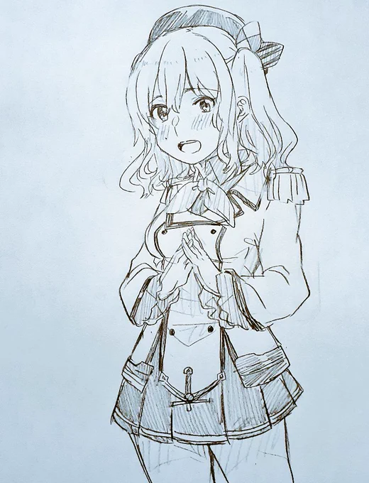 #エアコミケ #エアスケブ
鹿島かきました! 