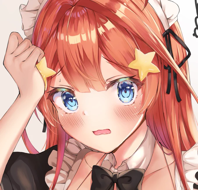 「ご、ごめんなさい…」

#五等分の花嫁  #中野五月 
