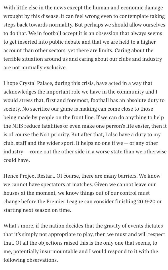StatsSwearwords's tweet image. This

from a chairman of Palace no less...