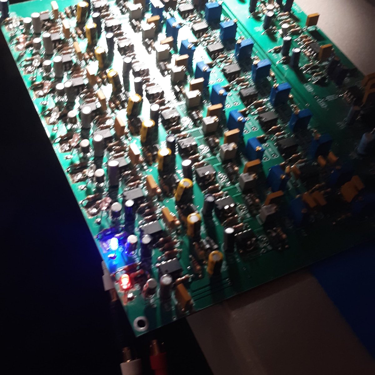 Board Part of 20-channel light show
