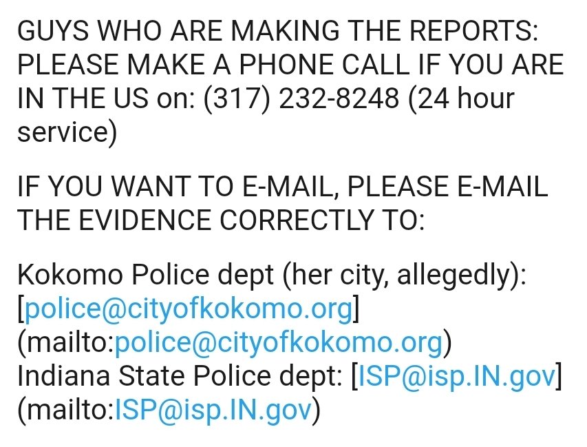 ID of the "crazy cat lady" animal killer was posted in a doc an hour ago. It includes full dox, so I won& #39;t post that here, let police confirm it. If you have new info here& #39;s how to report to them.