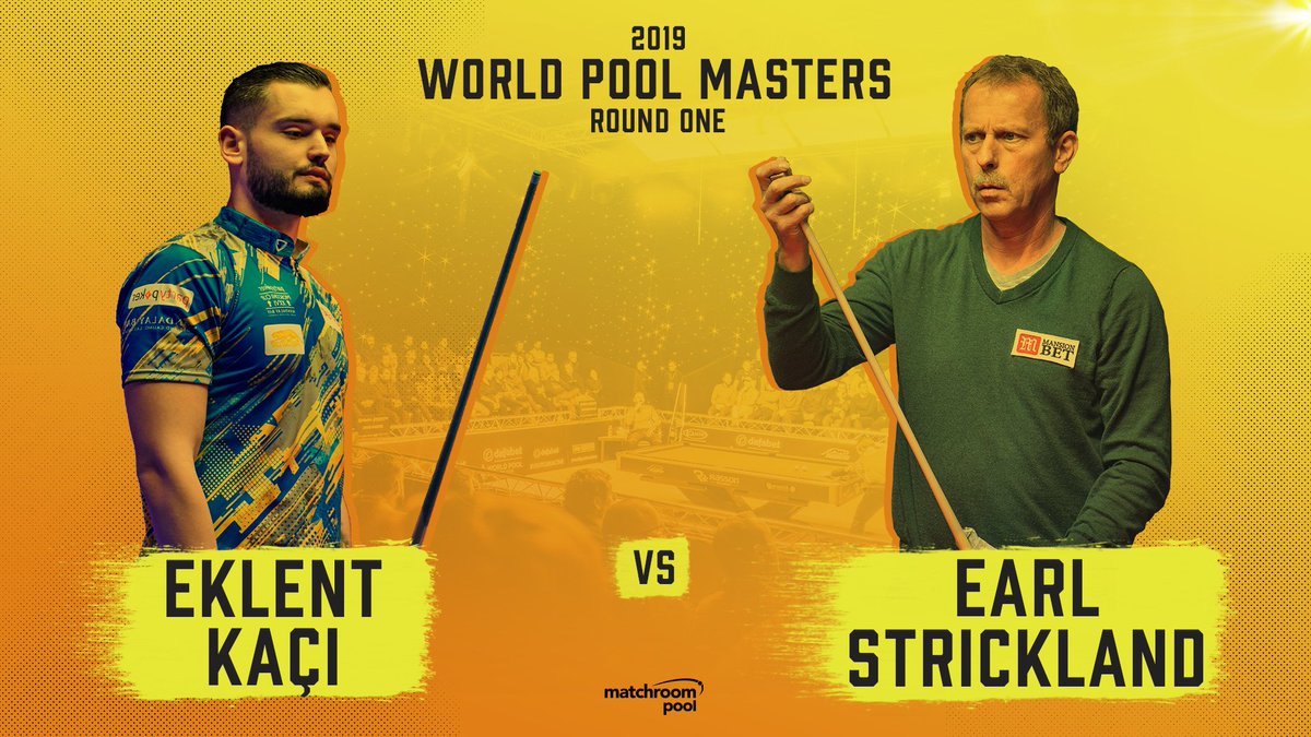 worldpoolmaster's tweet image. 💥 Two generations collided in the opening round of the #WorldPoolMasters when Eklent Kaçi and the legendary Earl Strickland battled it out for a spot in the last 16 in Gibraltar back in 2019.

Tune in from 7pm on our Facebook page and Matchroom Pool YouTube to watch in full!
