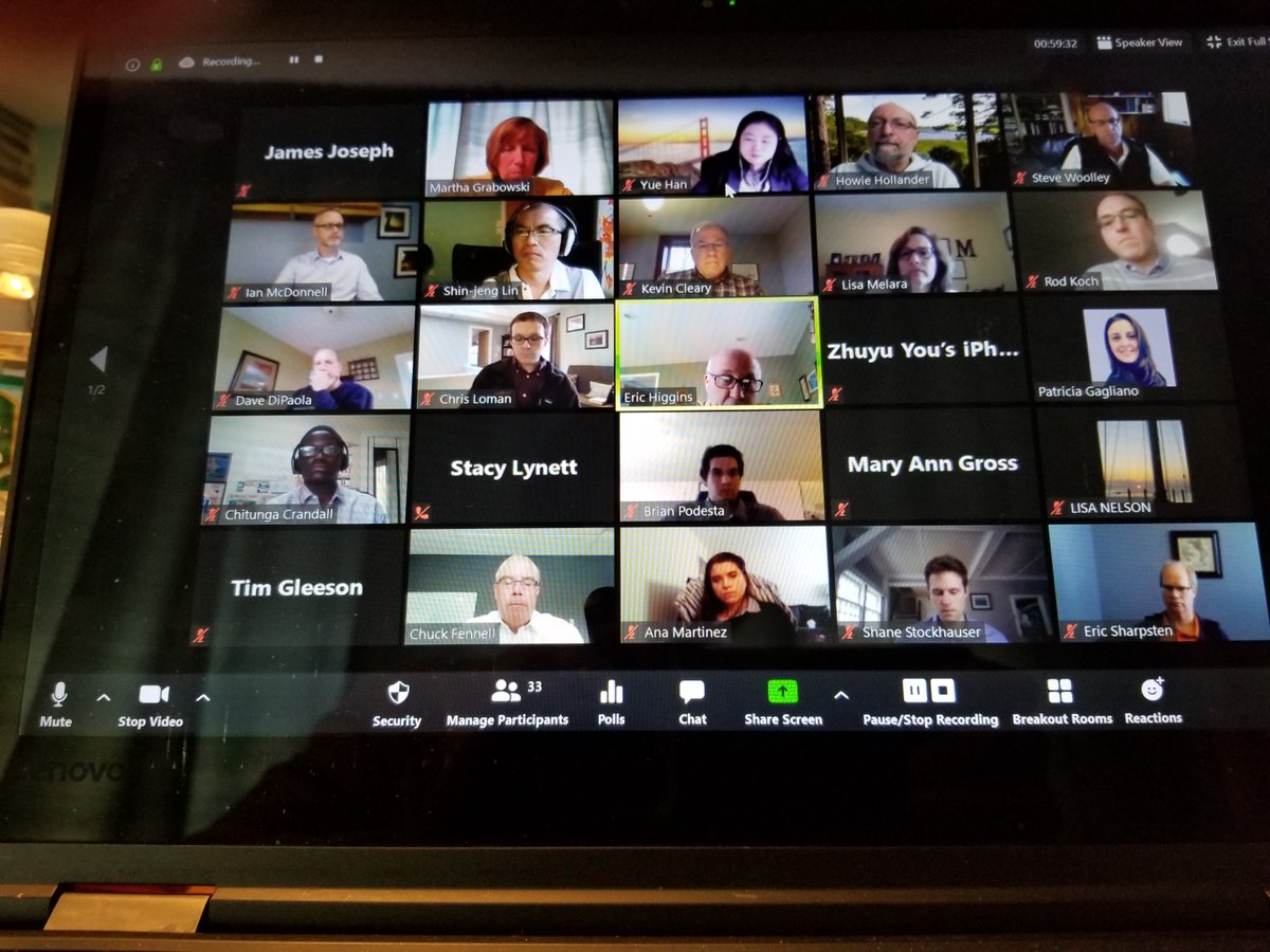 CoreLabsx0's tweet photo. Last week: Our @LeMoyne @MaddenSchoolLMC #ISProgram #AdvisoryBoard #DisruptionRoundtable #COVID19 impacts #healthcare #aerospace #manufacturing #defense #financialservices #technology #education #entrepreneurs #SEO #nonprofits Grateful for these industry execs & thought leaders! https://t.co/HTLo3GOauH