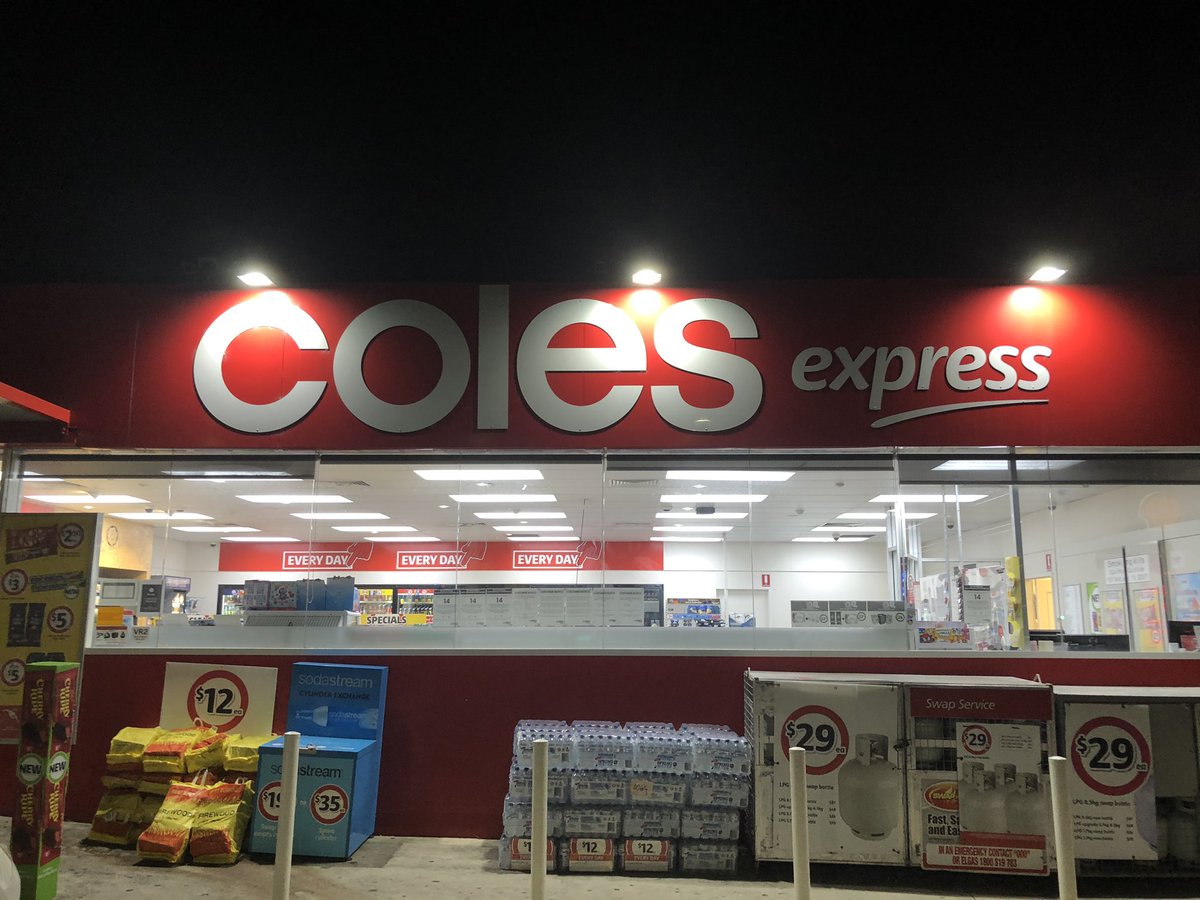 correzpond's tweet photo. Purchased fuel at @Coles @Shell Botany Rd Rosebery. Signs saying safety important. Instead EVERY hand wipe container at every pump was  EMPTY &amp; no sanitizer. When I asked attendant for hand wipes I was given paper towels. Zero responsibility #ColesFail #COVID__19 #Coronavirus https://t.co/YDEHD3veRZ