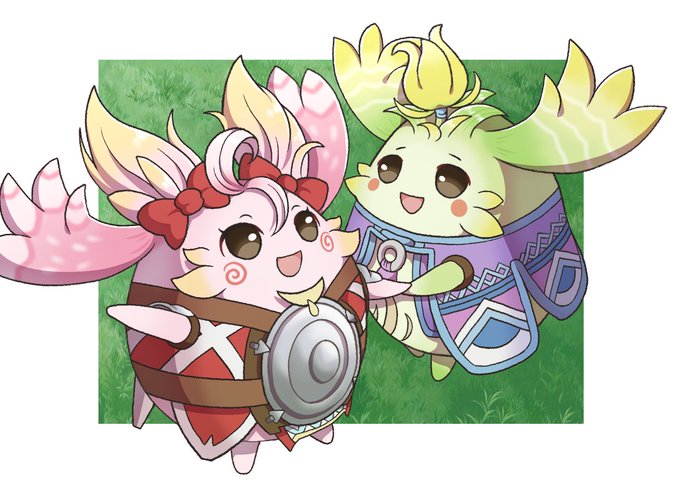 キノとネネ可愛いも〜
 #ゼノブレイドDE 