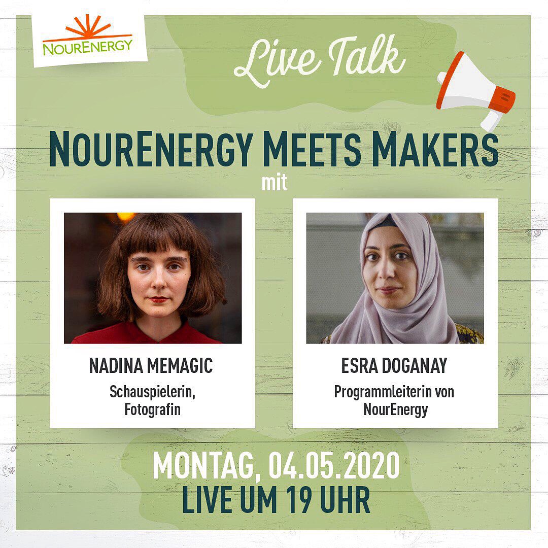 Nour_Energy's tweet photo. Im #NourEnergyMeetsMakers 1️⃣0️⃣-Minuten Livestream sprechen wir morgen mit Nadina über die Umsetzung eines nachhaltigen Ramadans.
Schaltet ein und seid dabei auf
https://t.co/1UxrZDvWZ6 😊
#RamadanPlasticFast #WirbleibenZuhause #Ramadan2020 #Nachhaltigkeit #SDGs #Greeniftar https://t.co/rfNRyyQIMO