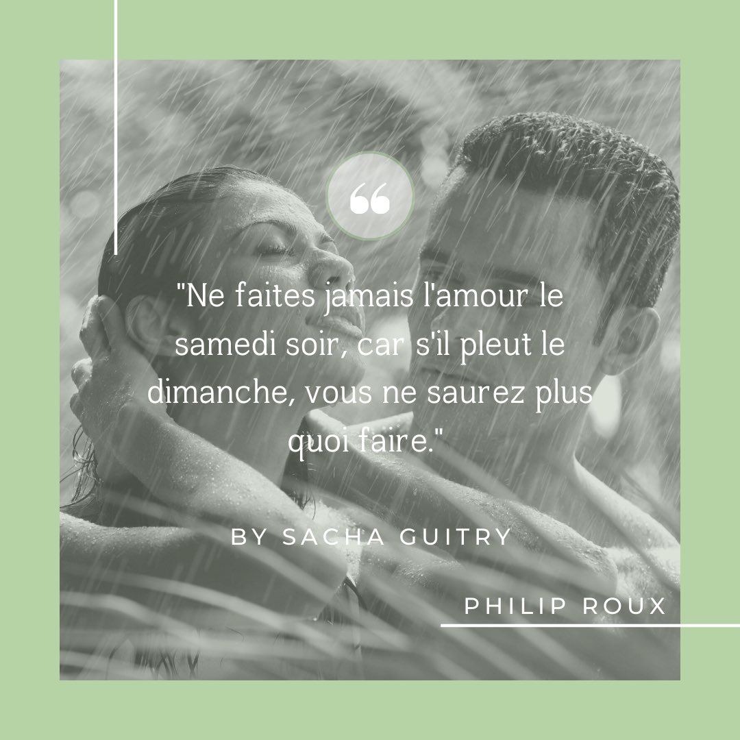 Bernard Barbarroux Ne Faites Jamais L Amour Le Samedi Soir Car S Il Pleut Le Dimanche Vous Ne Saurez Plus Quoi Faire Citation By Sachaguitry Bon Dimanche A Toutes Bernard Barbarroux Ne Faites Jamais L Amour Le Samedi Soir Car S Il Pleut Le Dimanche Vous Ne Saurez Plus Quoi Faire Citation By Sachaguitry Bon Dimanche A Toutes