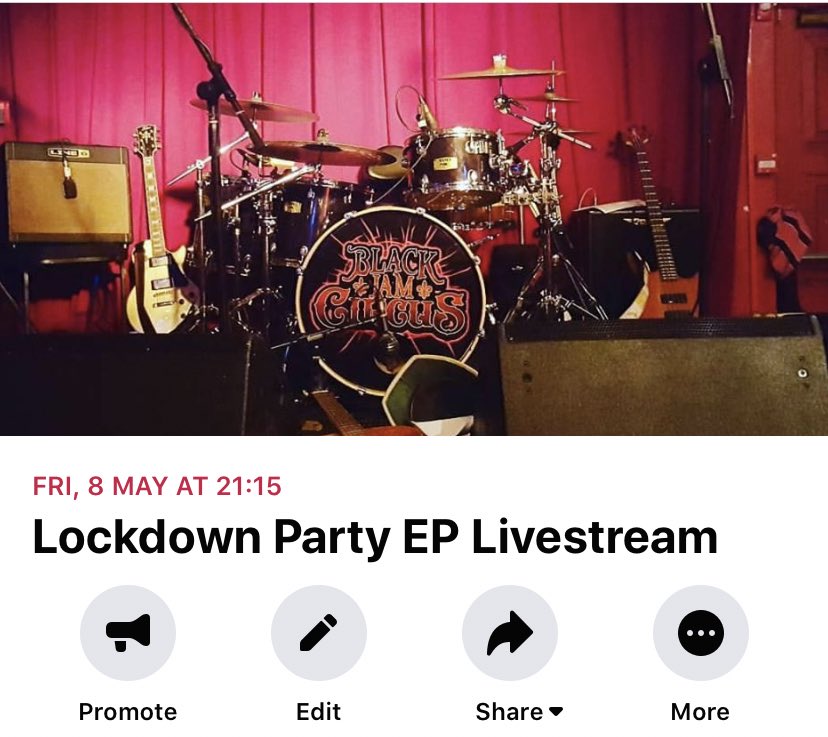 Join us #friday over on #Facebook for a #livelockdownparty and exclusive #firstlisten to our #brandnewep #STIRCRAZY