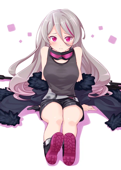 期待のログボ人形、T-CMSさん。 #ドルフロ #少女前線 