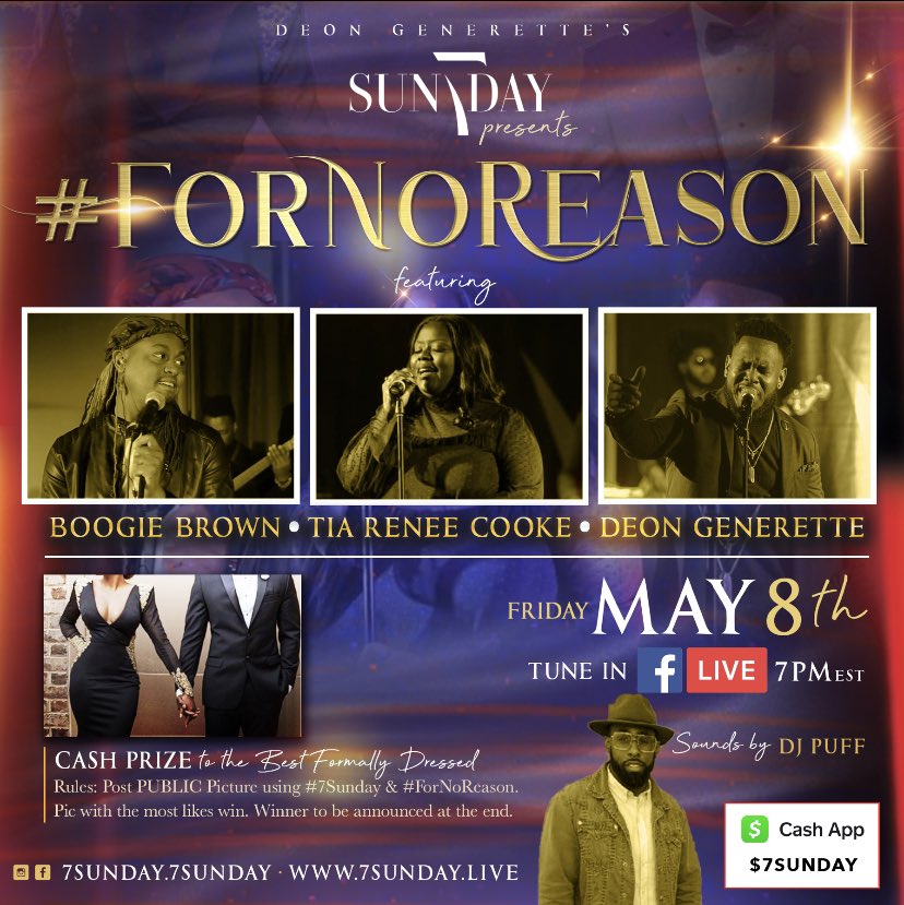 7SundayLive's tweet photo. For #mentalhealthawareness month, we know many are struggling with depression amongst other things and are unable to go out and look nice. Therefore, @7sunday.7sunday is providing the opportunity to do so right in your own home #ForNoReason! #7Sunday #May8 #GetDressedUp #Live https://t.co/ckrVHQJWBQ