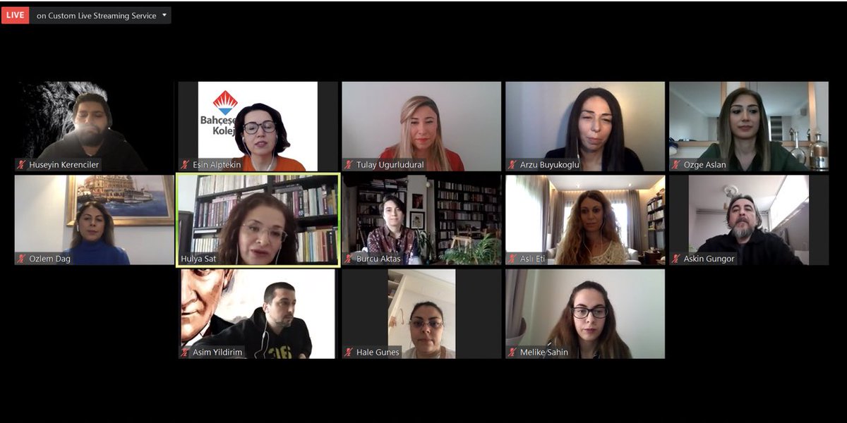 Sürdürülebilir Gelecek: Sorumlu Tüketim ve Üretim temasıyla düzenlenen BK Online Yaratıcı Yazarlık Festivali Kapanış Töreni; Genel Müdürümüz Özlem Dağ, Genel Müdür Yardımcılarımız Dr. Özge Aslan ve Hale Güneş’in katılımıyla youtube sayfamızdan canlı olarak gerçekleşiyor. ❤️💙📝