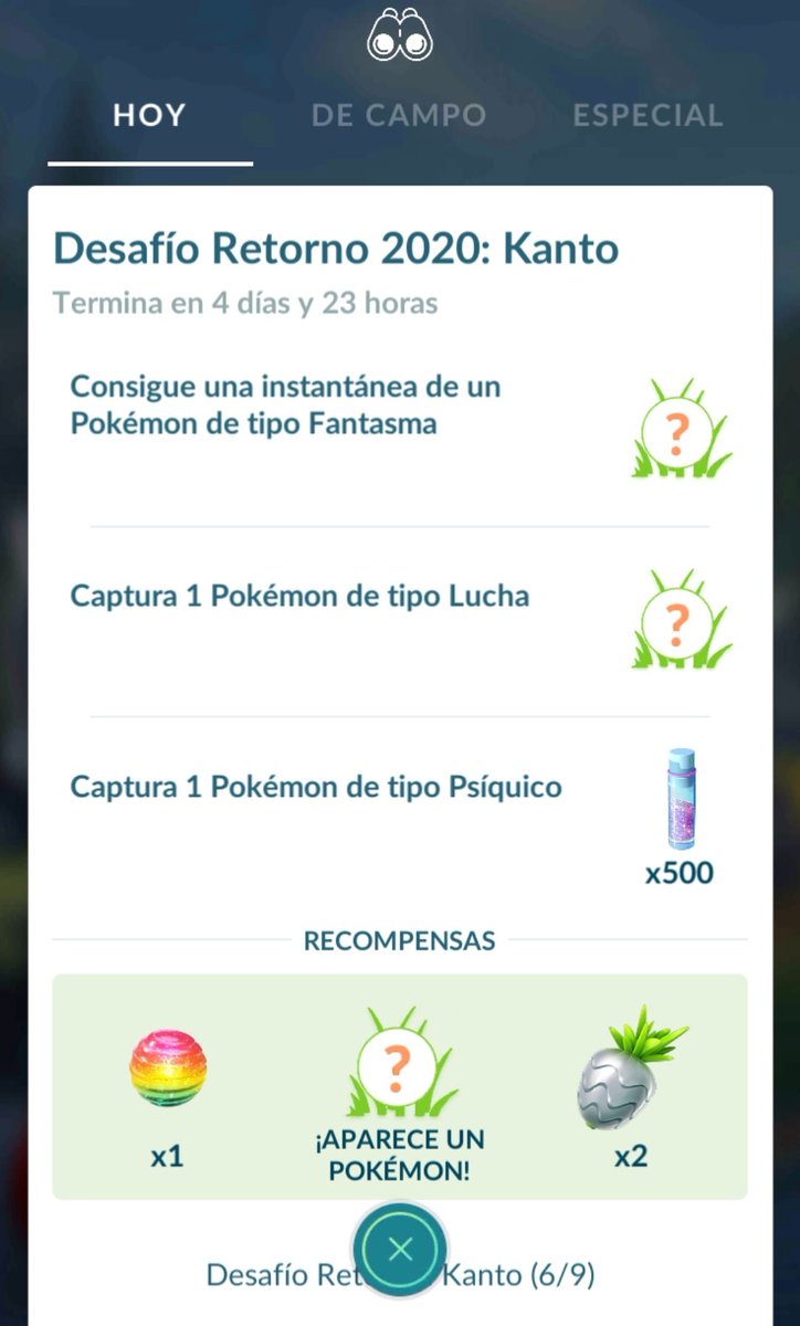 VeraPokemon's tweet photo. Fase 6 del Desafío de Kanto!! Se ve que #Niantic  quiere que gastemos los inciensos! Pues a capturar entrenadores! Ya queda menos. #PokemonGO https://t.co/7EC7SXWbsK