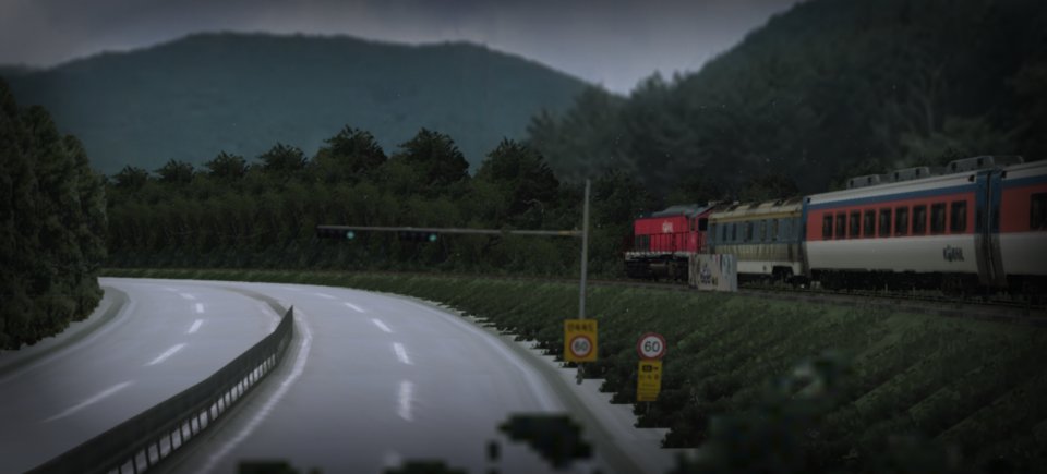 rastec_TS's tweet photo. 코레일 정선선 - #Openbve 인게임 
제작자는 슈크림(https://t.co/RwrLkfdabB) 님입니다. https://t.co/x6cvZ9wDqL
