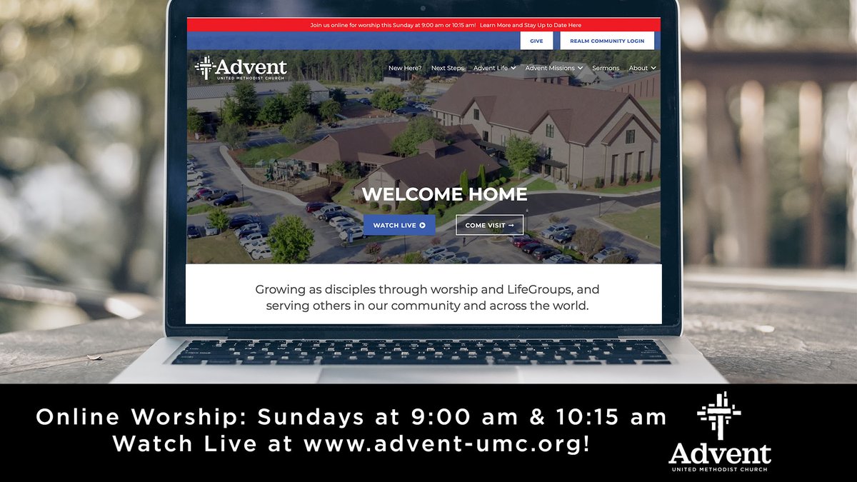 AdventUMC_SC's tweet photo. We are getting ready for online worship at Advent this morning! Join us at 9:00 am or 10:15 am by visiting our website at https://t.co/jXv4D5aGm7 and clicking "Watch Live" on our homepage. https://t.co/AO7ZBQf2DX