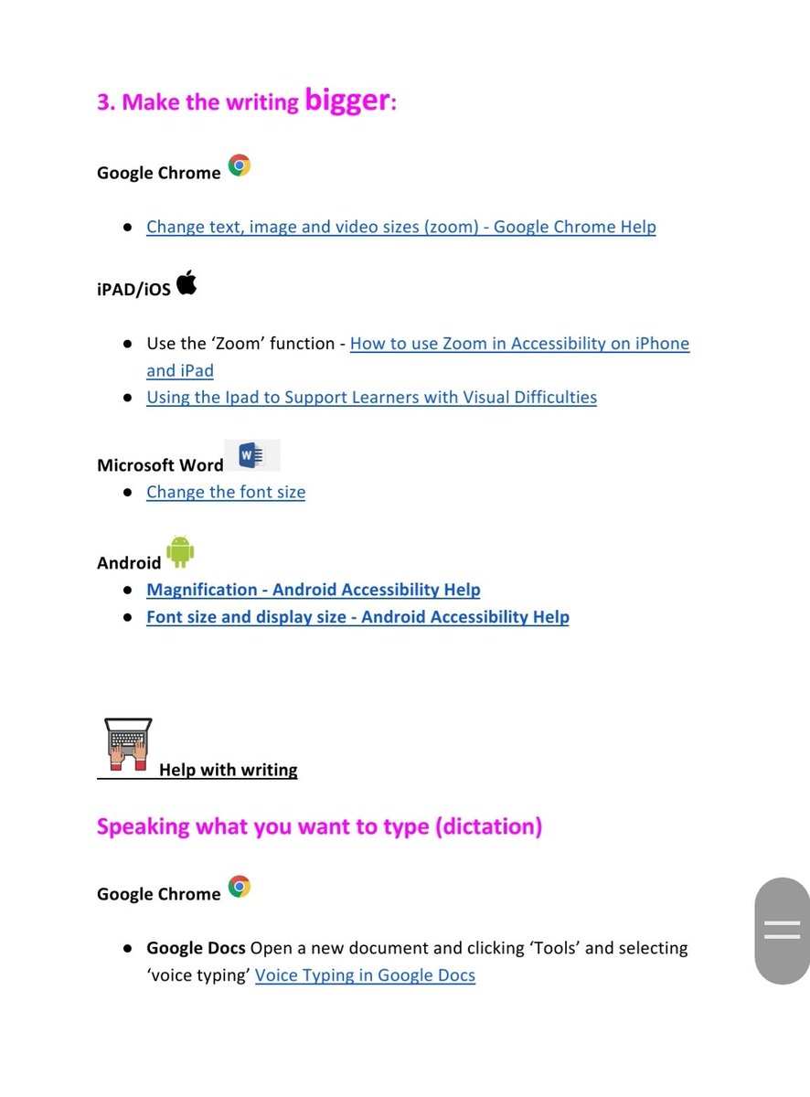 LSenco's tweet image. Some apps to support students at home with a variety of needs.