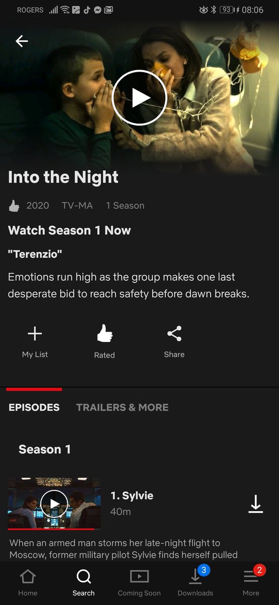 Into the Night meilleur série de ma quarantaine #netflix