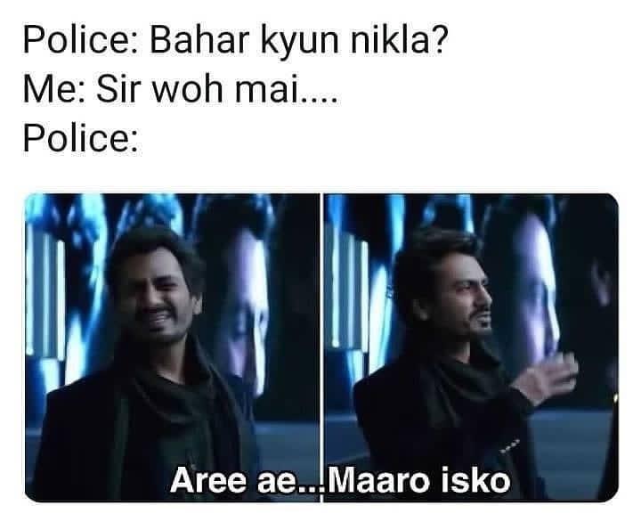 iamwaseem_s's tweet photo. Ye Sahi Hai
Ekdam Mast
Maro Isko๐๐๐คฃ๐
@BeingSalmanKhan @Nawazuddin_S
#onlypolice https://t.co/XX7gLJi7vr