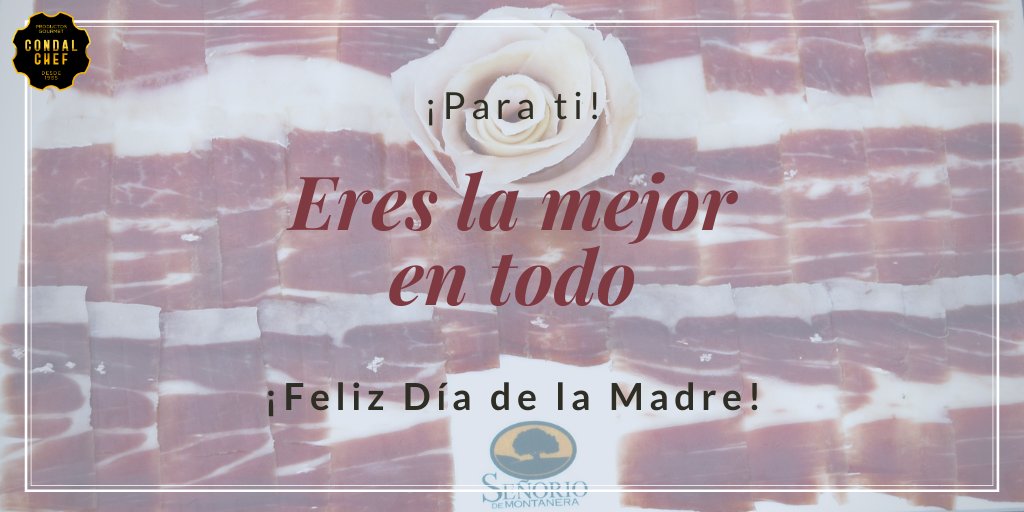 ¡𝐏𝐚𝐫𝐚 𝐭𝐢! ❤️ ¡𝐅𝐞𝐥𝐢𝐳 𝐝í𝐚 𝐝𝐞 𝐥𝐚 𝐌𝐚𝐝𝐫𝐞!

#𝕊𝔼𝔾𝕌𝕀𝕄𝕆𝕊𝔸𝕋𝕌𝕃𝔸𝔻𝕆 💪
#diadelamadre #quédateencasa #yomequedoencasa #johemquedoacasa #covid #covid19 #coronavirusespaña #heroes #condalchef #clubcondal #restauracion #gourmet #gastronomia