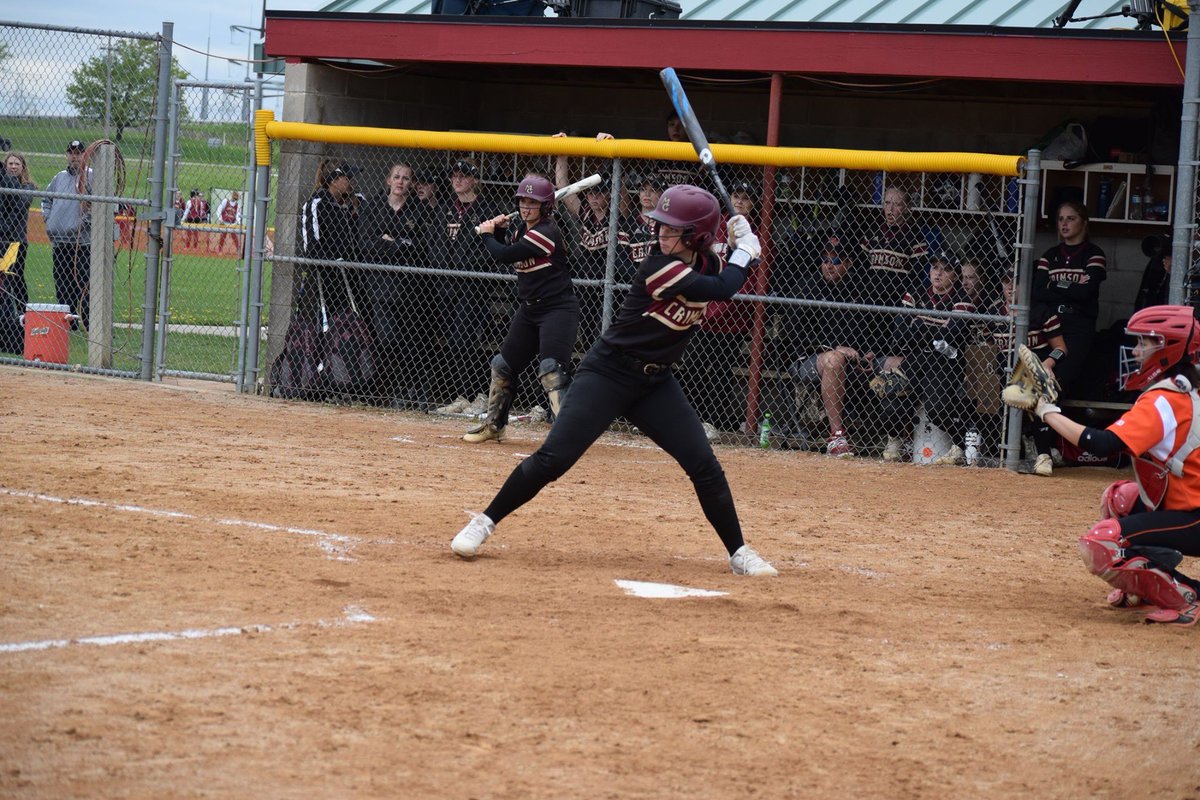 CoachKoltes's tweet photo. A Tribute to OUR #2020SeniorClass Captain @elliehosmann she has committed herself to being an outstanding hitter &amp; 1st basemen!  She will be remembered for her HUGE hits, defense &amp; leadership!  She will be attending @UWEauClaire next Fall! #WeAreCrimson #proudcoach @MGActivities https://t.co/TjArqkFuz0