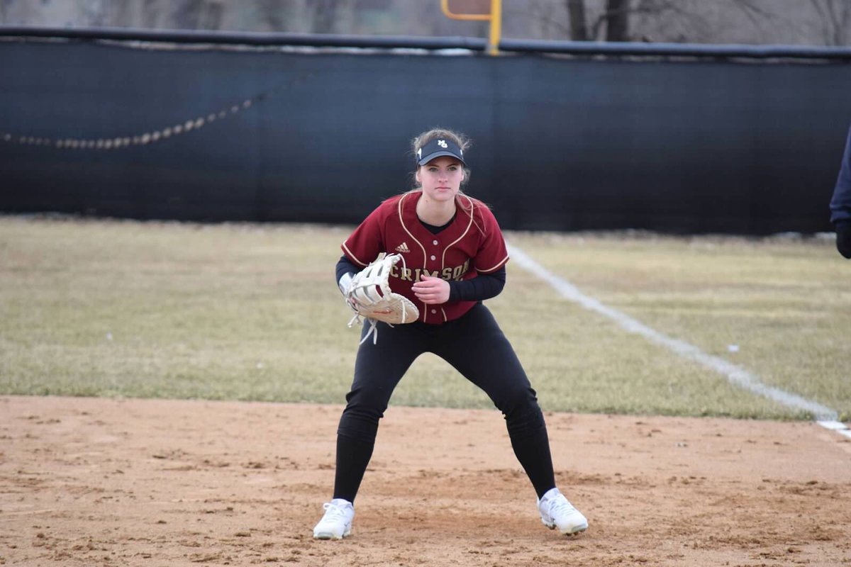 A Tribute to OUR #2020SeniorClass Captain <a href="/elliehosmann/">Ellie Hosmann</a> she has committed herself to being an outstanding hitter &amp; 1st basemen!  She will be remembered for her HUGE hits, defense &amp; leadership!  She will be attending <a href="/UWEauClaire/">UW-Eau Claire</a> next Fall! #WeAreCrimson #proudcoach <a href="/MGActivities/">Crimson Activities</a>