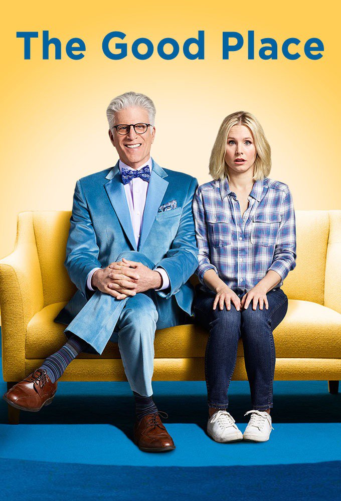 • The Good Place •(NBC, Netflix | Comedy, Drama, Fantasy | 2016-2020 | 4 seasons)Serial komedi yang berusaha memberi jawaban tentang kehidupan di afterlife.