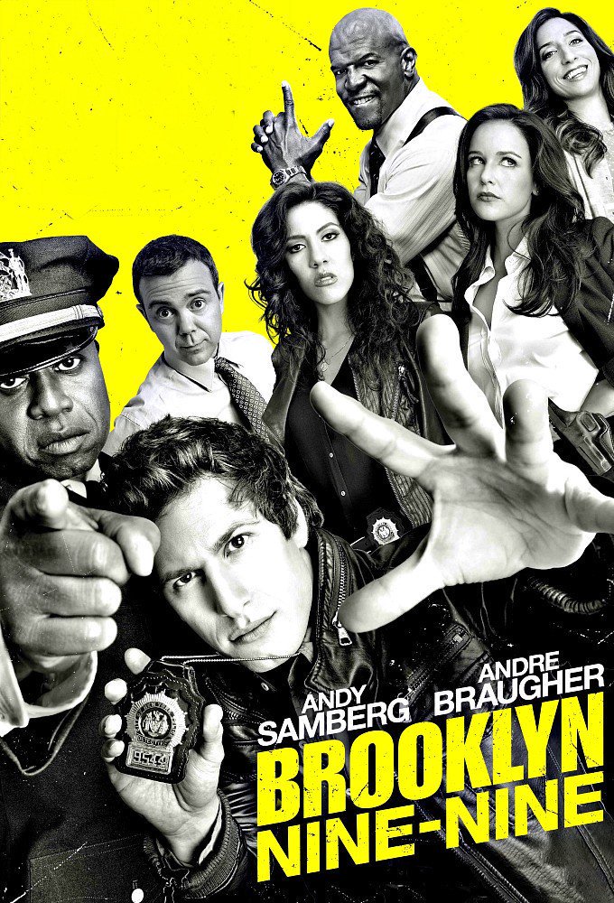 • Brooklyn Nine-Nine •(Netflix | Comedy, Crime | 2013— | 7 seasons—)Serial ini mengikuti keseharian squad polisi di 99th Precinct, NYPD. Ceritanya lucu dan kocak banget.