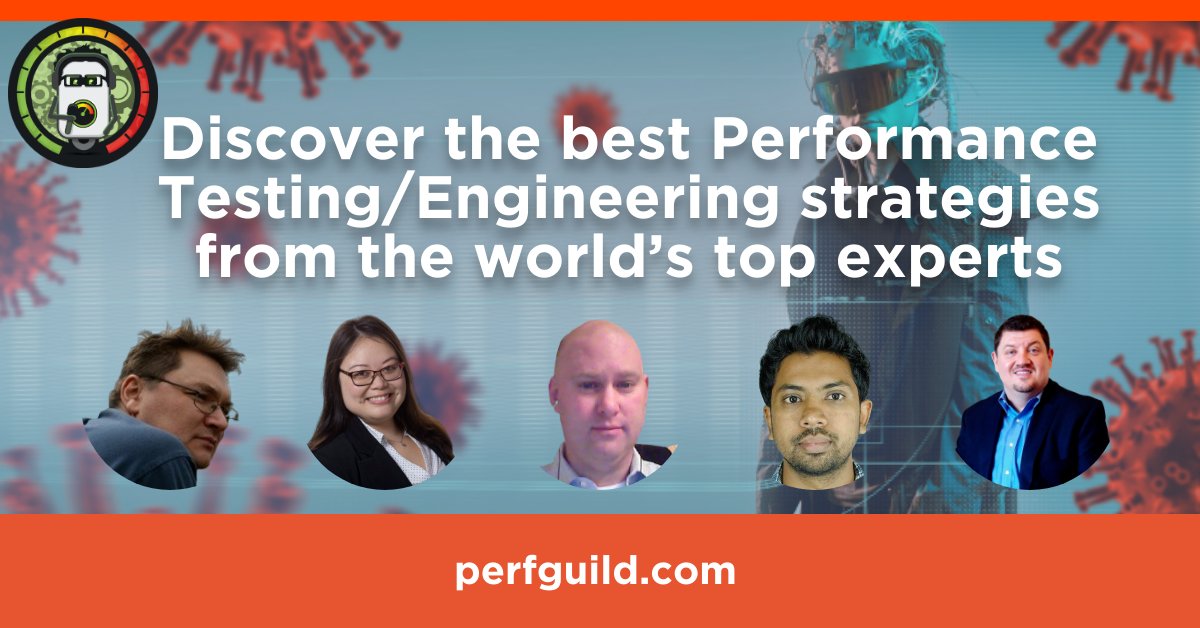 joecolantonio's tweet photo. Discover why #performanceengineering is more important than ever. Registration for the 3rd annual online 
@testguilds #perfguild w\@AndyDavies @perfpulley @loadtester @n_vanderhoeven #performancetesting #perfmatters Register now: https://t.co/cIlG4FaKDj https://t.co/ntf43cV5Jt