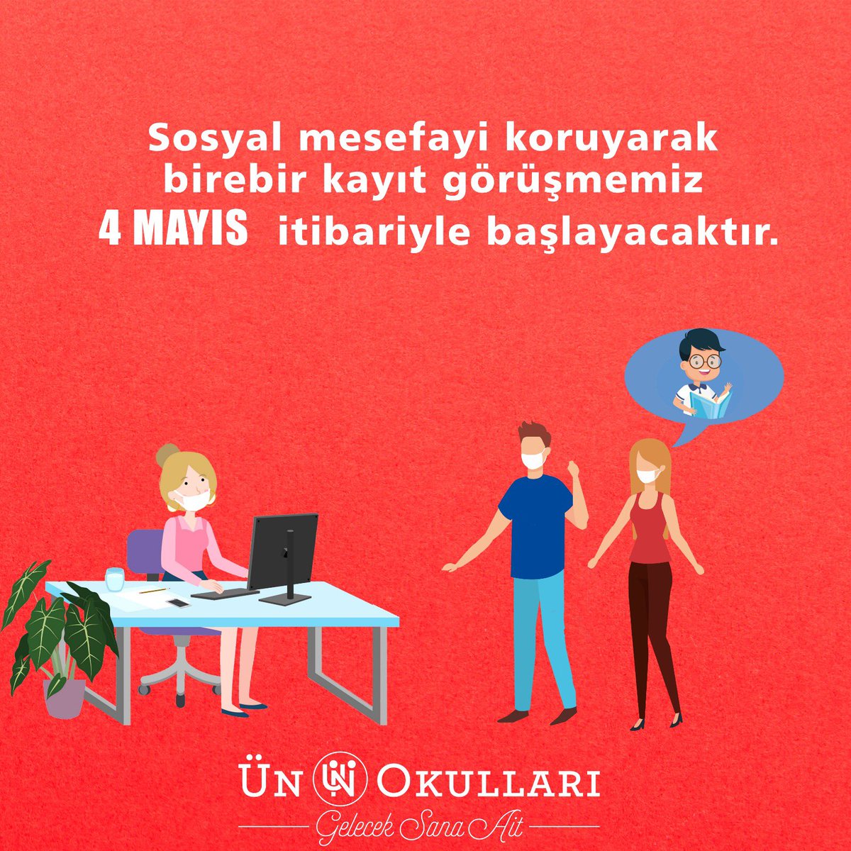 Kayıt randevusu için linki tıklayabilirsiniz:
unokullari.com/randevu/