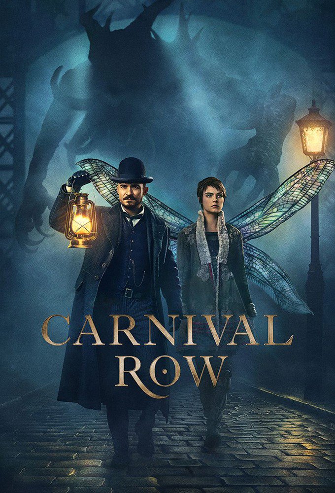 • Carnival Row •(Prime Video | Crime, Drama, Fantasy | 2019— | 1 season—)Bercerita tentang dunia fantasi yang dihuni oleh manusia, peri, puck, kobolds, dll. Pada awalnya mereka tinggal di benua yang berbeda tapi karena suatu hal mereka akhirnya harus hidup beriringan.