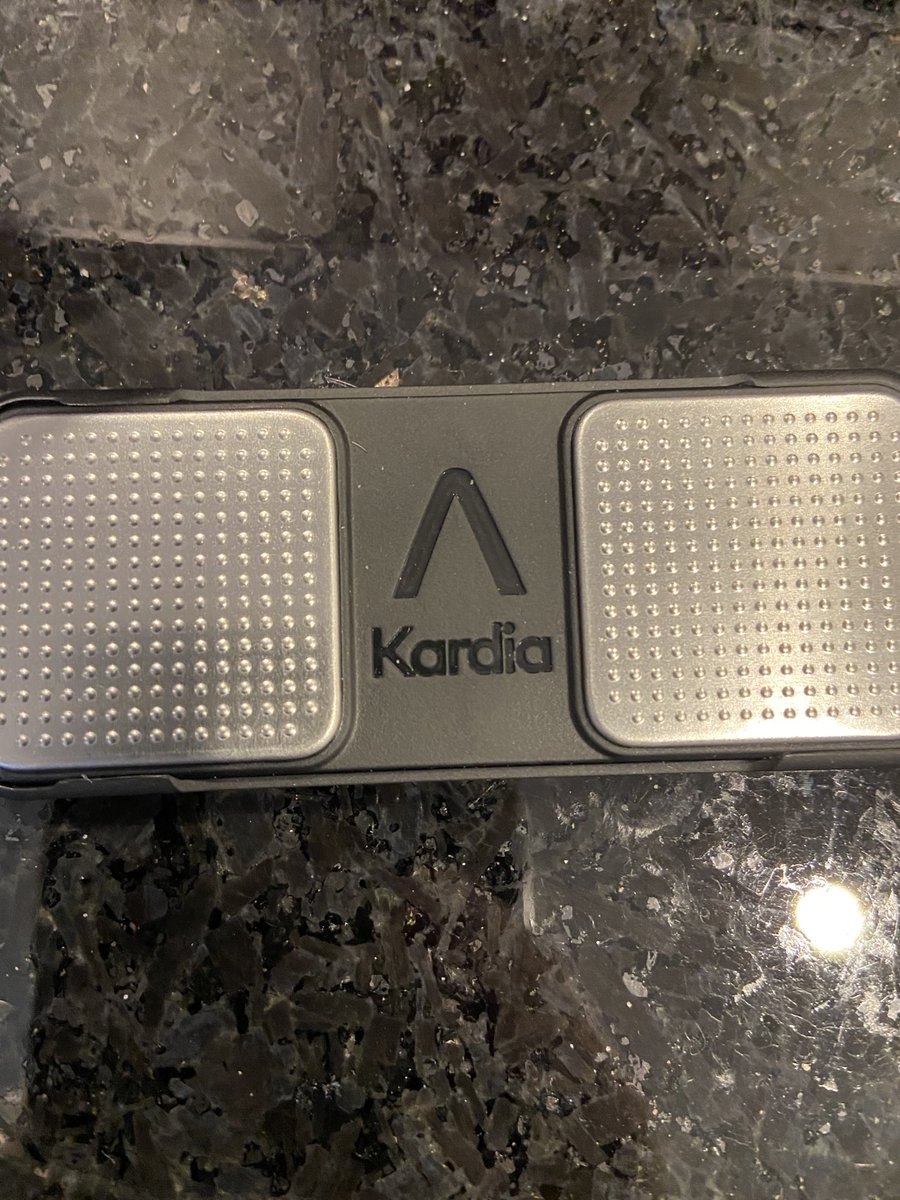 If a pulse in office is irregular #Kardia can provide an excellent diagnostic tool for detecting #AtrialFibrillation