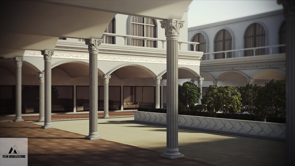 TitanViz's tweet photo. Casa Plaza de España XI courtyard
Image Collaboration with TD Saeed Shaheen
Produced by: Titan Visualizations
#ExteriorDesign #Photography #Rendering #3DsMax #VRay #Photoshop #TitanVisualizations https://t.co/PrIT0RdADv